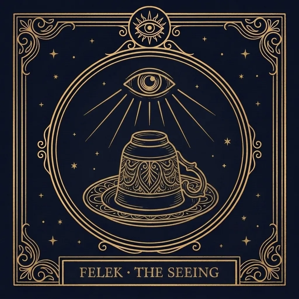 The Seeing: reading the symbols in the grounds, tarot-card illustration